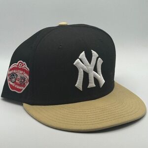 New Era NY‎ Yankees 1977 All Star Game Cooperstown Hat Fitted Cap Size 7 3/4